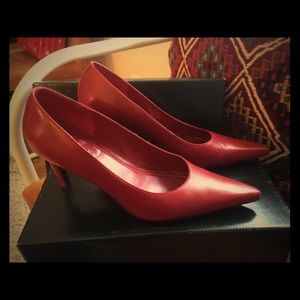 Ralph Lauren Red Pumps